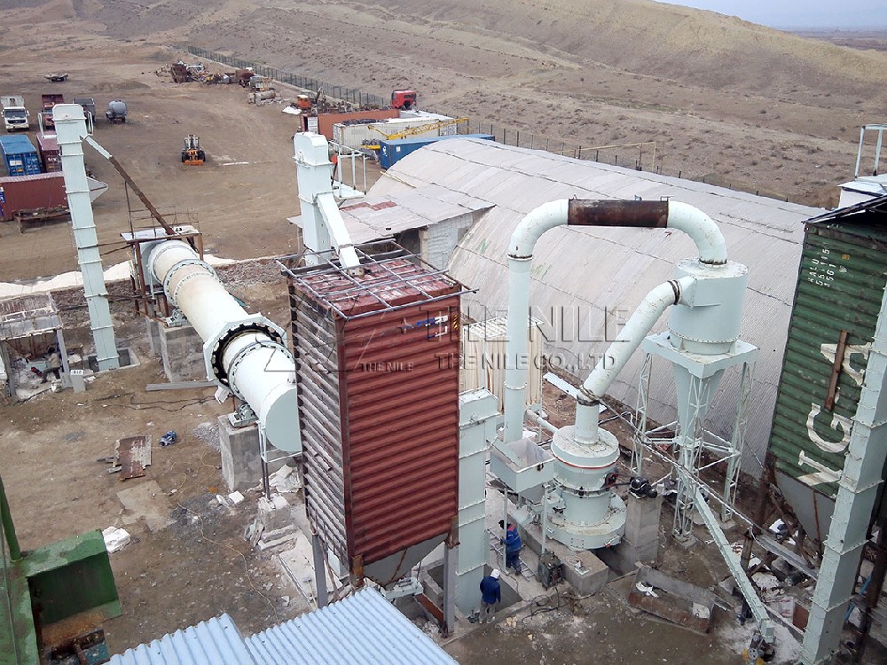 Gypsum Grinding Production Line In Mexico