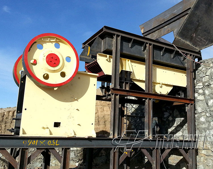 How do you set up a stone crushing plant?